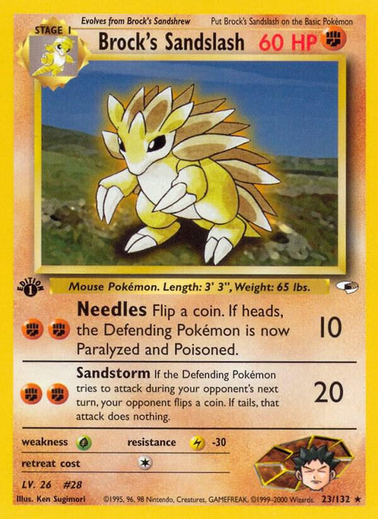 Brock's Sandslash - Gym Heroes (G1)(unlimited)