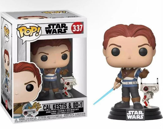 Funko Pop! Star Wars #337 Cal Kestis & BD-1