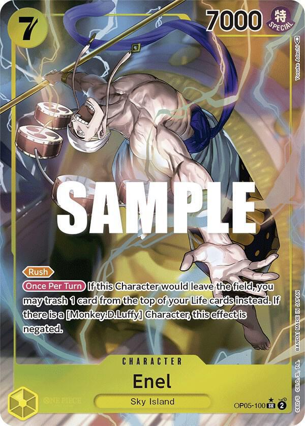 Enel (100) (Alternate Art) - Awakening of the New Era (OP05)
