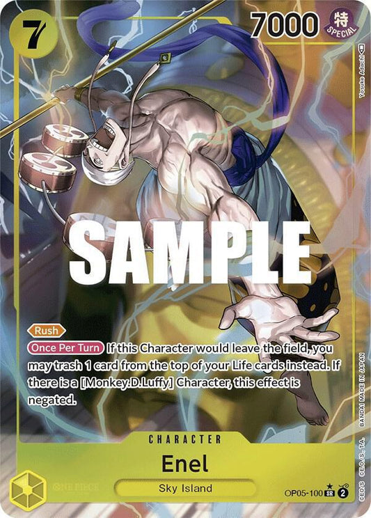 Enel (100) (Alternate Art) - Awakening of the New Era (OP05)