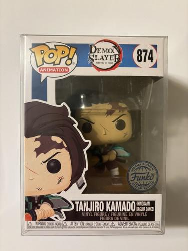 Funko Pop! Demon Slayer Tanjiro Kamado Special Edition #874 With Protector