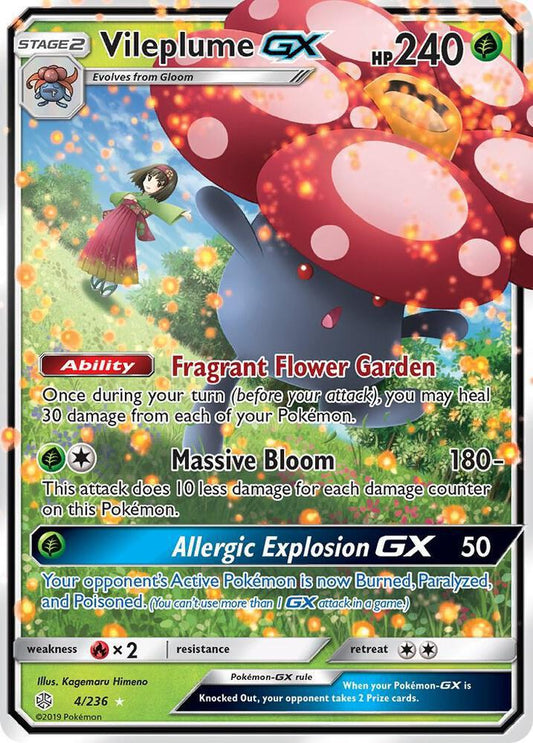 Vileplume GX - SM - Cosmic Eclipse (SM12)