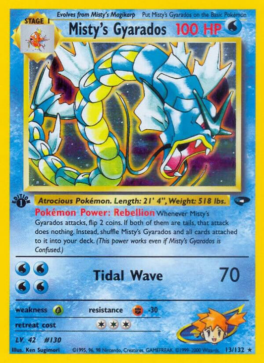 Misty's Gyarados - Gym Challenge (G2)(Unlimited)