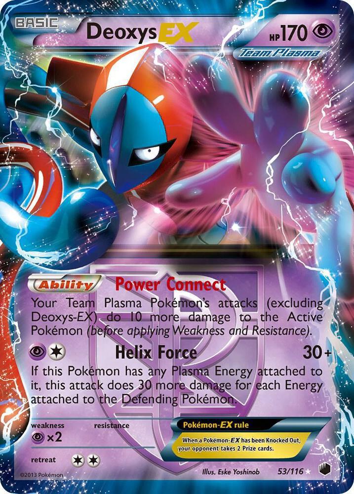 Deoxys EX (Team Plasma) - Plasma Freeze (PLF)