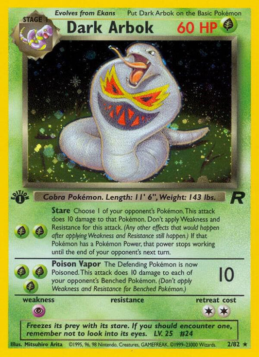 Dark Arbok (2) - Team Rocket (TR) (Unlimted)