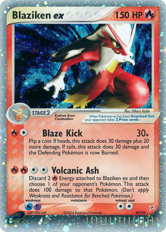 Blaziken ex - Team Magma vs Team Aqua (MA)