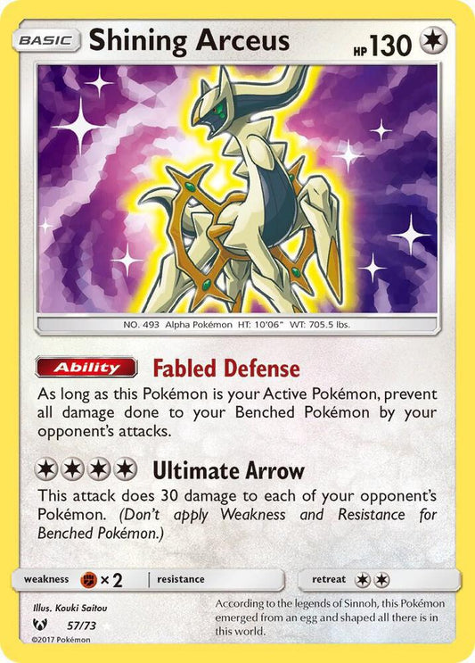 Shining Arceus - Shining Legends (SHL)
