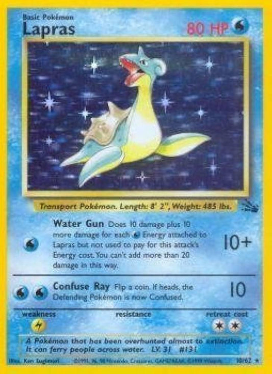 Lapras (10) - Fossil (FO)(Unlimited)