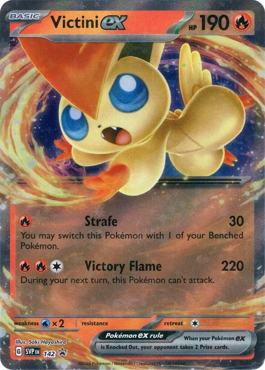 Victini ex - 142 - SV: Scarlet & Violet Promo Cards (SVP)