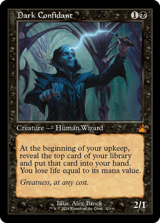 Dark Confidant (Retro Frame) - Ravnica Remastered (RVR) Foil