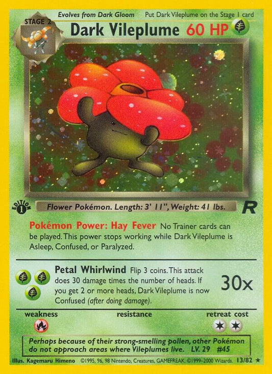 Dark Vileplume (13) - Team Rocket (TR)