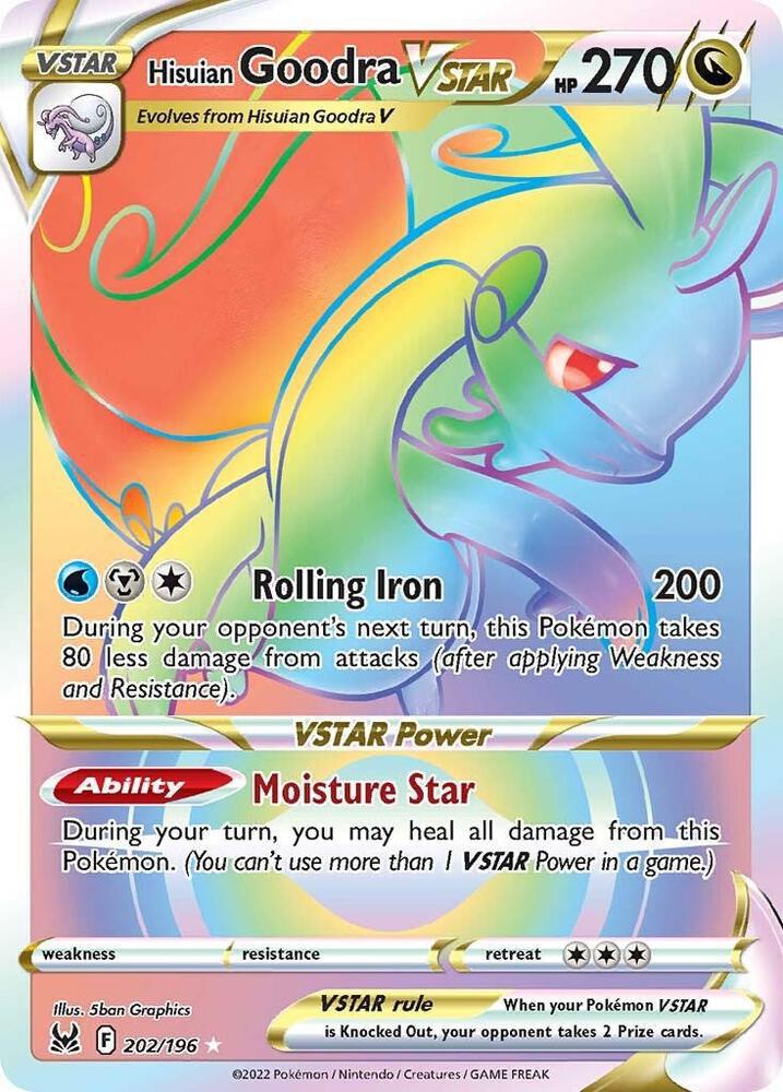 Hisuian Goodra VSTAR (Secret) - SWSH11: Lost Origin (SWSH11)