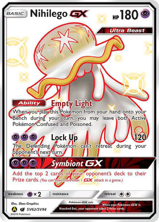 Nihilego GX - Hidden Fates: Shiny Vault (HIF:SV)