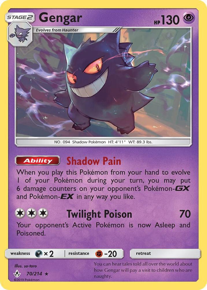 Gengar - SM - Unbroken Bonds (SM10)