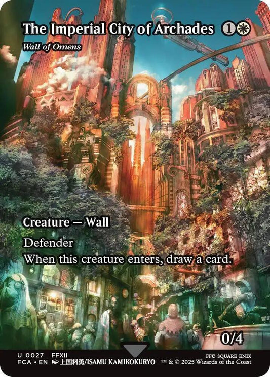 The Imperial City of Archades - Wall of Omens (Showcase) - FINAL FANTASY: Through the Ages (FCA)