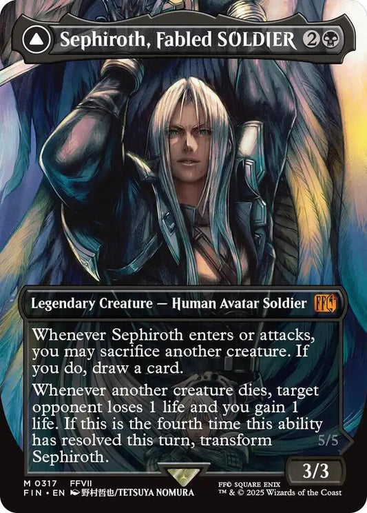 Sephiroth, Fabled SOLDIER (Borderless) (0317) - FINAL FANTASY (FIN)