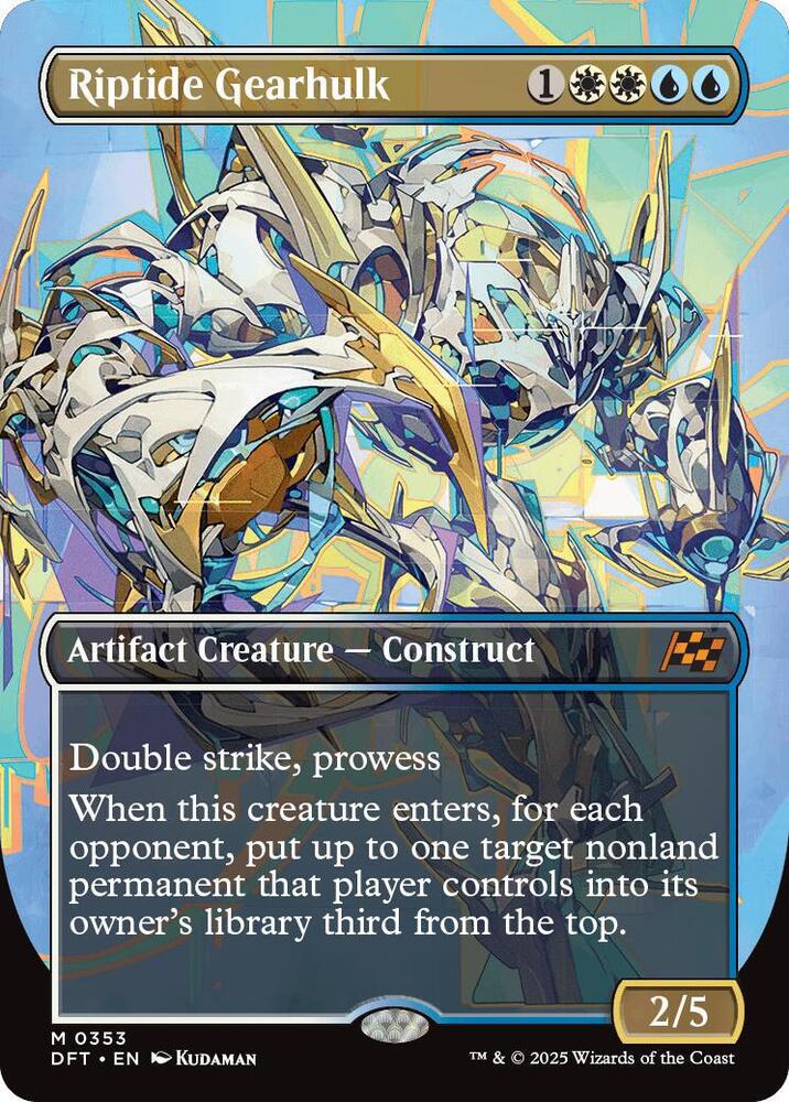 Riptide Gearhulk (Borderless) - Aetherdrift (DFT)