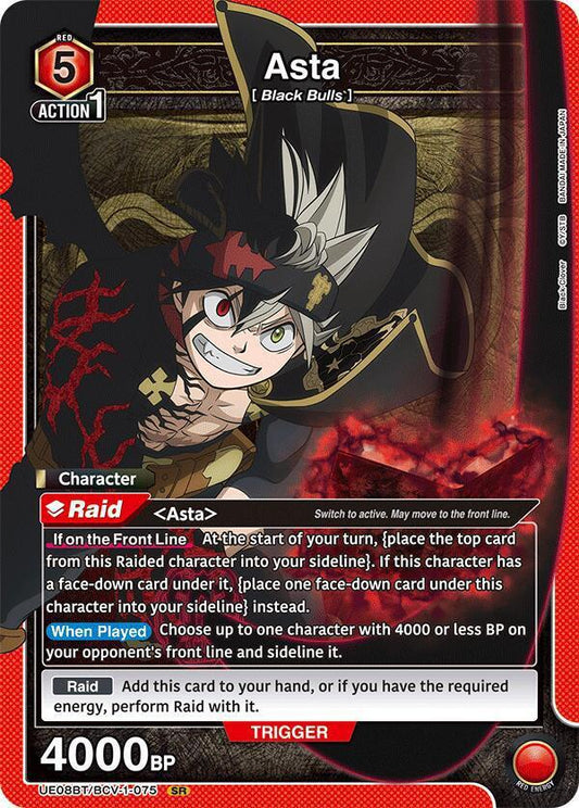 Asta (075) - UE08BT: Black Clover (UE08BT)