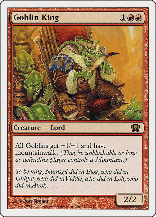 Goblin King - 8th Edition (8ED)