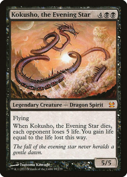 Kokusho, the Evening Star - Modern Masters (MMA)