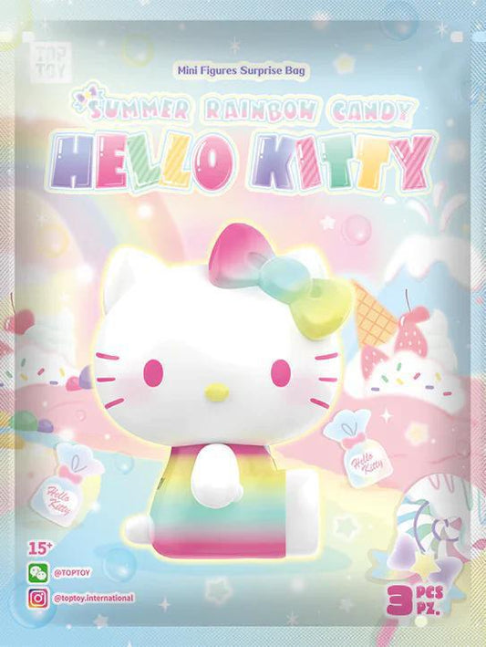 Hello Kitty Summer Rainbow Candy Mini Figures blind bag