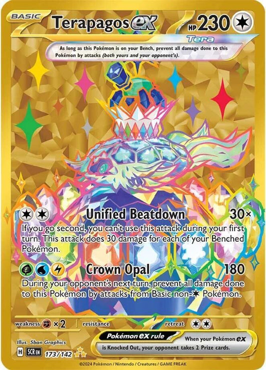 Terapagos ex - 173/142 - SV07: Stellar Crown (SCR)
