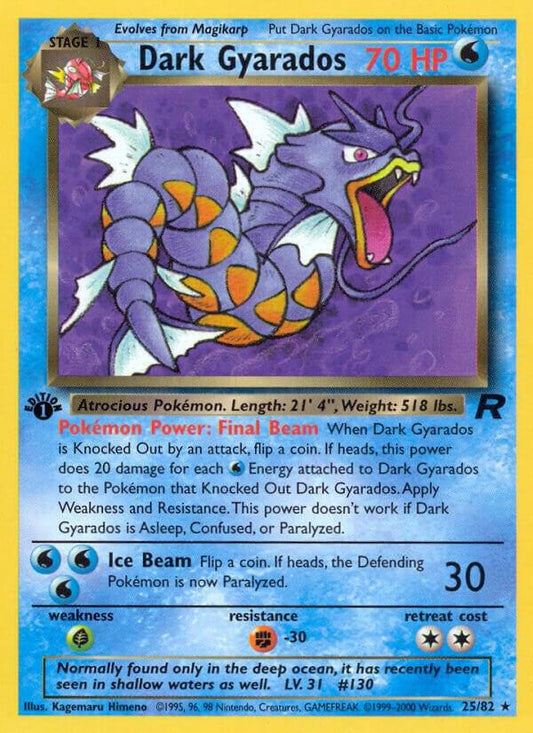 Dark Gyarados (25) - Team Rocket (TR)(Unlimted)