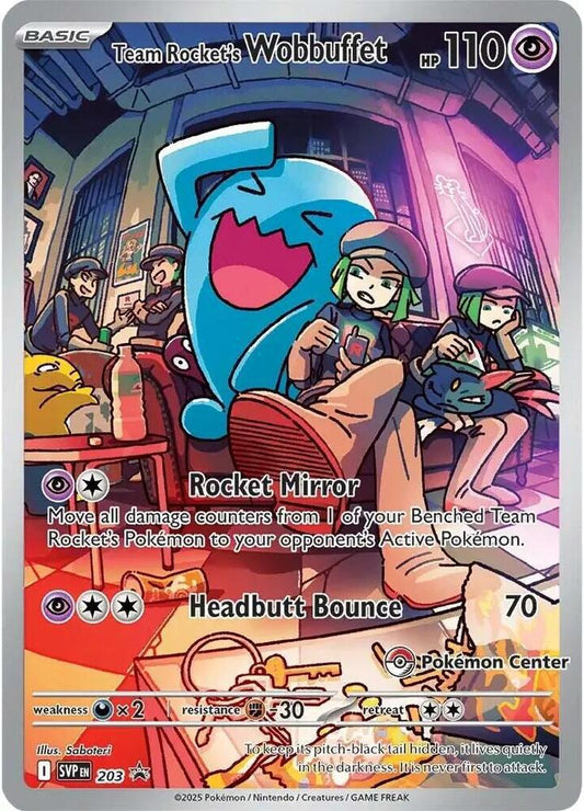 Team Rocket's Wobbuffet (Pokemon Center Exclusive) - SV: Scarlet & Violet Promo Cards (SVP)