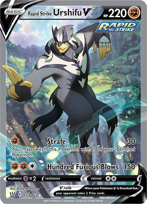 Rapid Strike Urshifu V (Alternate Full Art) - SWSH05: Battle Styles (SWSH05)