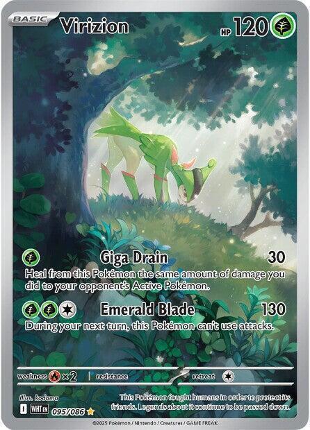 Virizion - 095/086 - SV: White Flare (WHT)