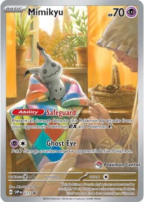 Mimikyu - 075 (Pokemon Center Exclusive) - SV: Scarlet & Violet Promo Cards (SVP)