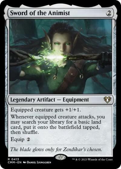 Sword of the Animist - Commander Masters (CMM)