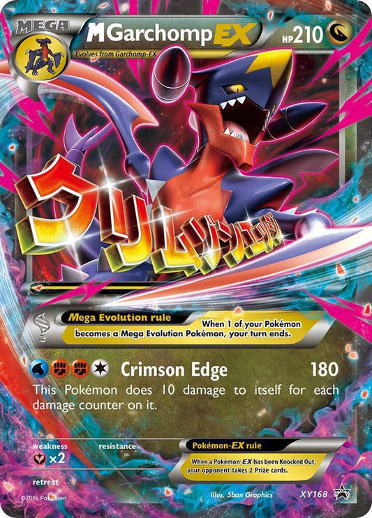 M Garchomp EX - XY168 - XY Promos (PR)
