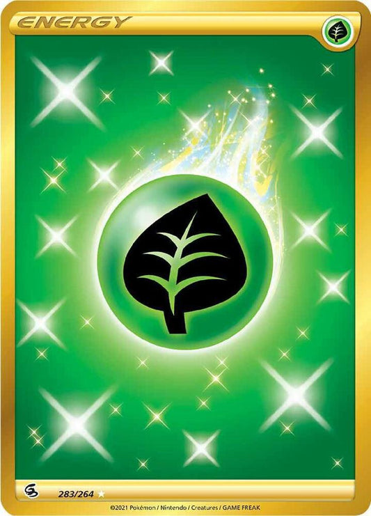 Grass Energy (Secret) - SWSH08: Fusion Strike (SWSH08)