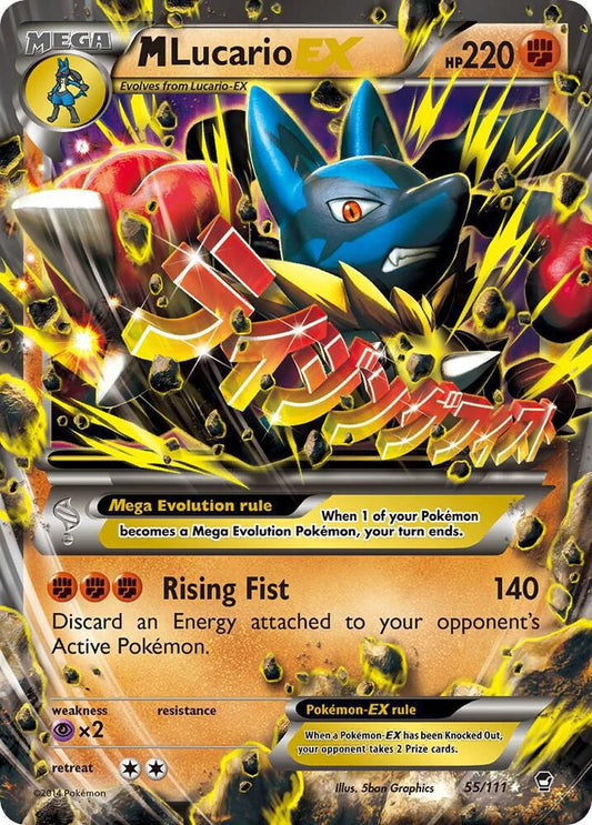 M Lucario EX - XY - Furious Fists (FFI)