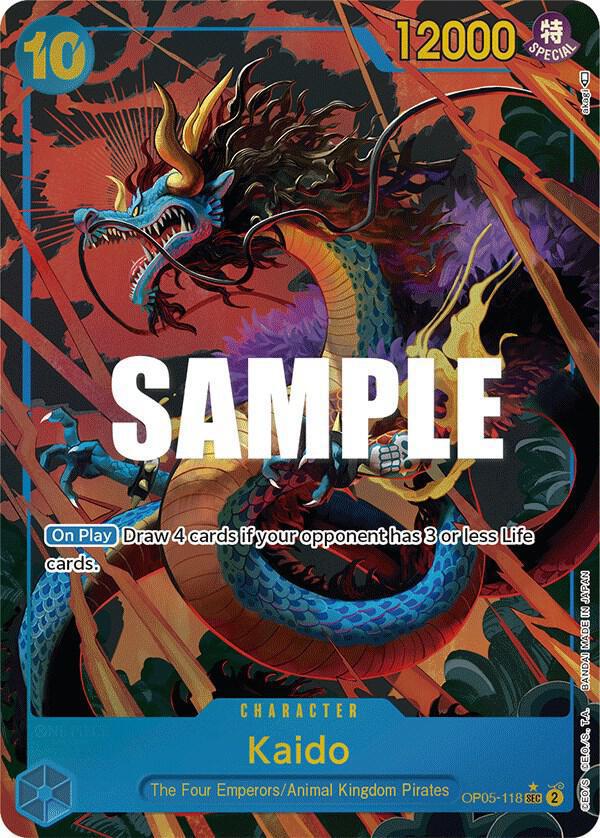 Kaido (118) (Alternate Art) - Awakening of the New Era (OP05)