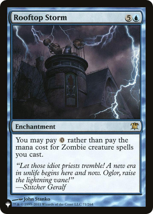 Rooftop Storm - The List Reprints (LIST)