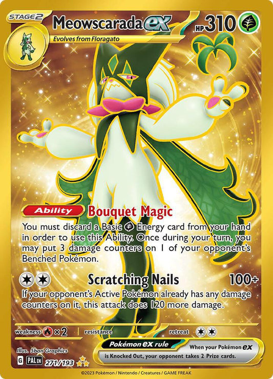 Meowscarada ex - 271/193 - SV02: Paldea Evolved (PAL)