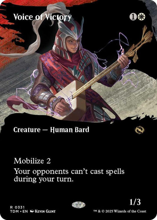 Voice of Victory (Borderless) - Tarkir: Dragonstorm (TDM)