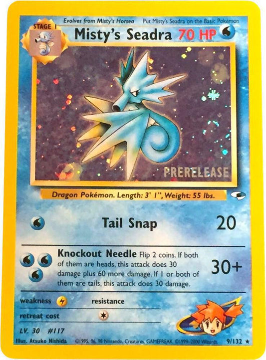 Misty's Seadra (Prerelease) - WoTC Promo (PR)