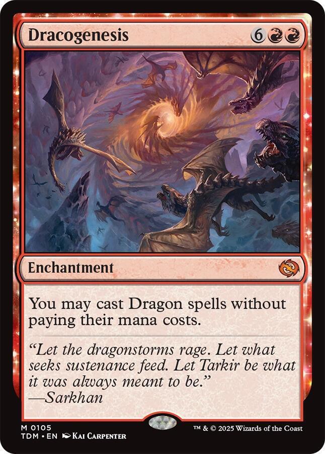 Dracogenesis - Tarkir: Dragonstorm (TDM)