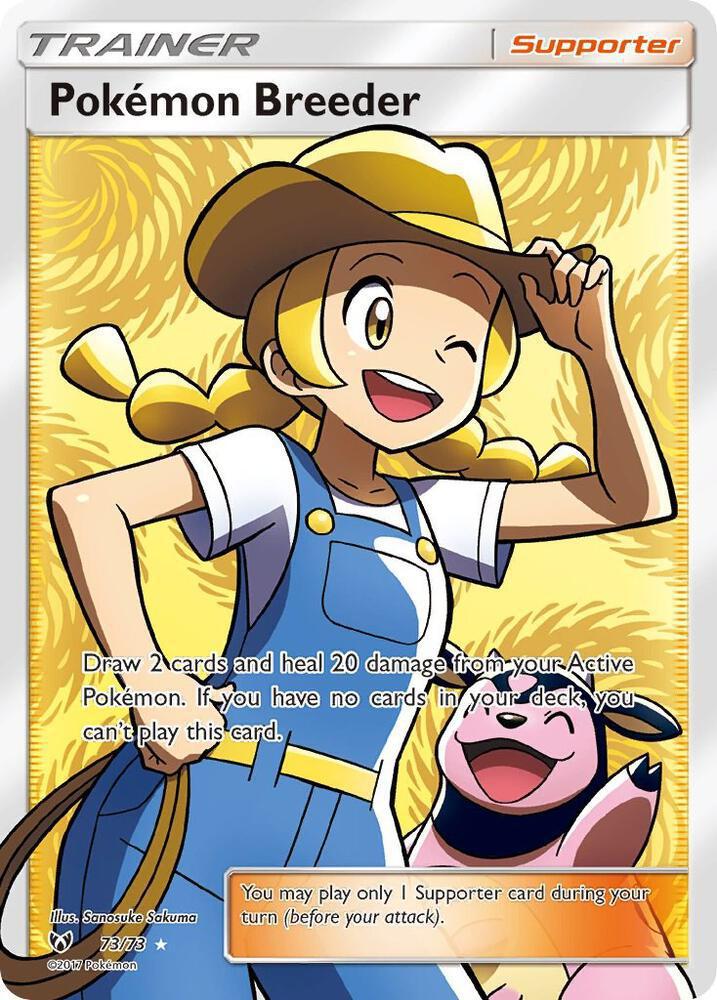 Pokemon Breeder (Full Art) - Shining Legends (SHL)
