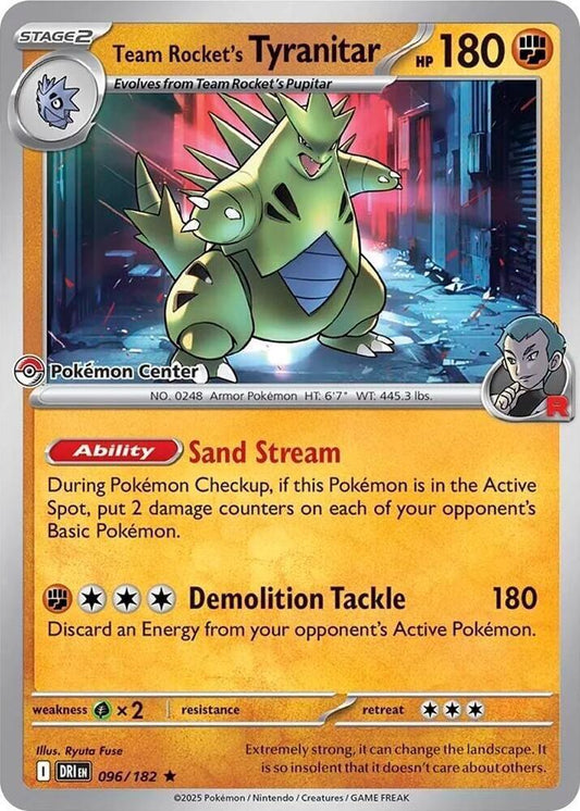 Team Rocket's Tyranitar (Pokemon Center Exclusive) - Miscellaneous Cards & Products (MCAP)
