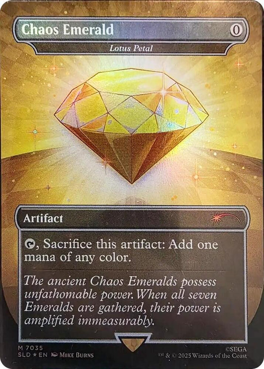 Chaos Emerald - Lotus Petal (7035) - Secret Lair Drop Series (SLD)