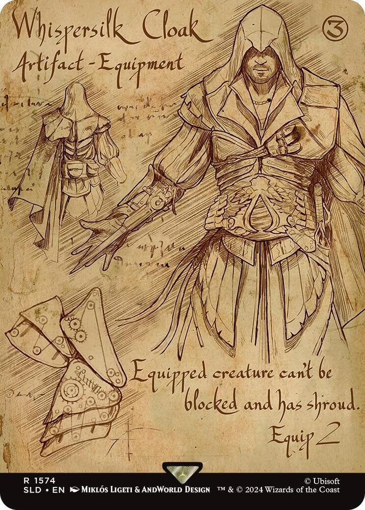 Whispersilk Cloak - Secret Lair Drop Series (SLD)