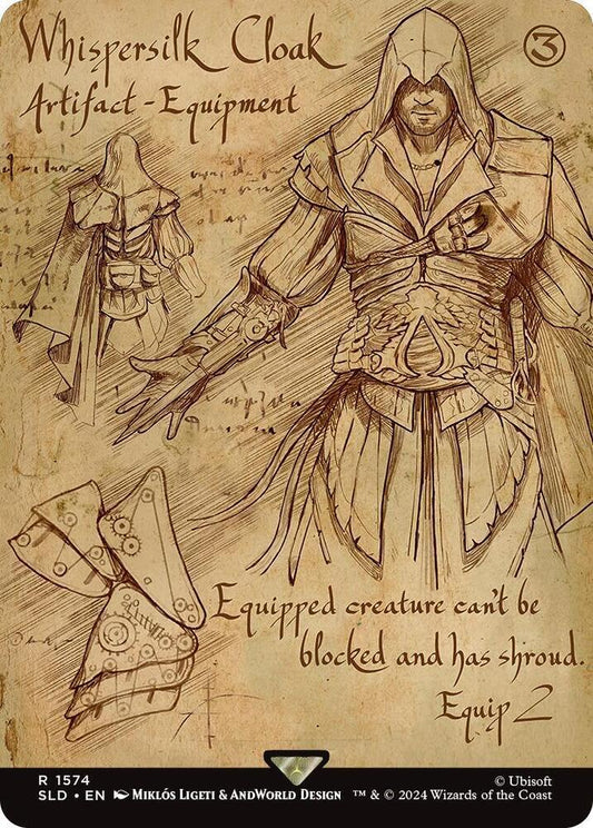 Whispersilk Cloak - Secret Lair Drop Series (SLD)