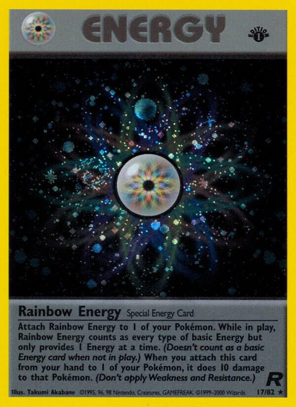Rainbow Energy (17) - Team Rocket (TR)