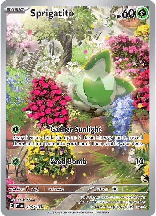 Sprigatito - 196/193 - SV02: Paldea Evolved (PAL)