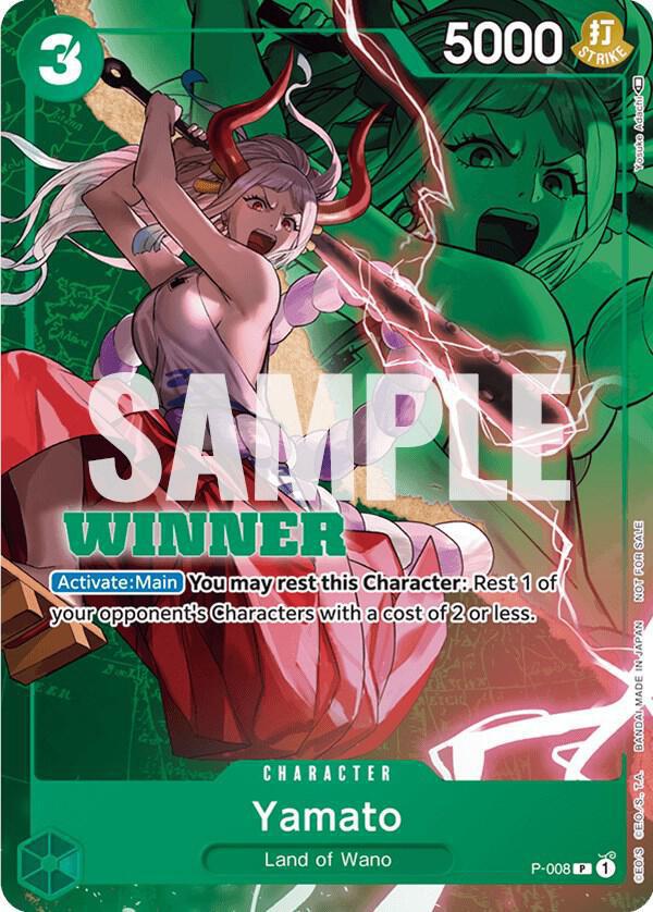 Yamato - P-008 (Winner Pack Vol. 1) - One Piece Promotion Cards (OP-PR)