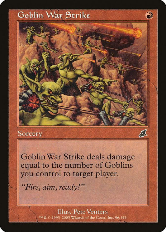 Goblin War Strike - Scourge (SCG)